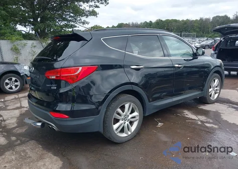 2013 Hyundai Santa Fe Sport 2.0T from USA, damaged, VIN 5XYZUDLA5DG088020